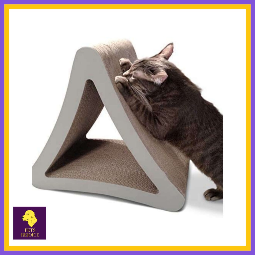 3 sided heavy duty cat scratching post