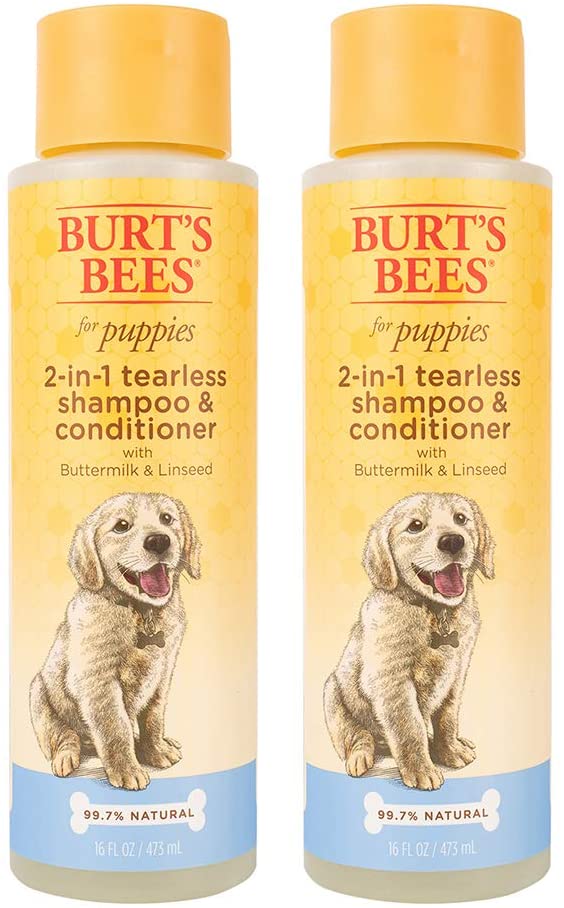 Burt's Bees Shampoo & Conditioner- best product for dog owner