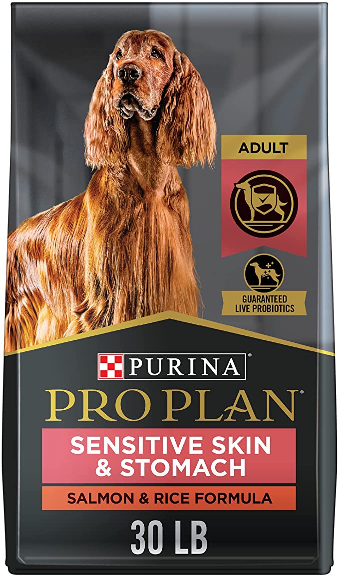 Purina Pro Plan Sensitive Stomach Dry Dog Food, FOCUS Sensitive Skin & Stomach Salmon & Rice Formula