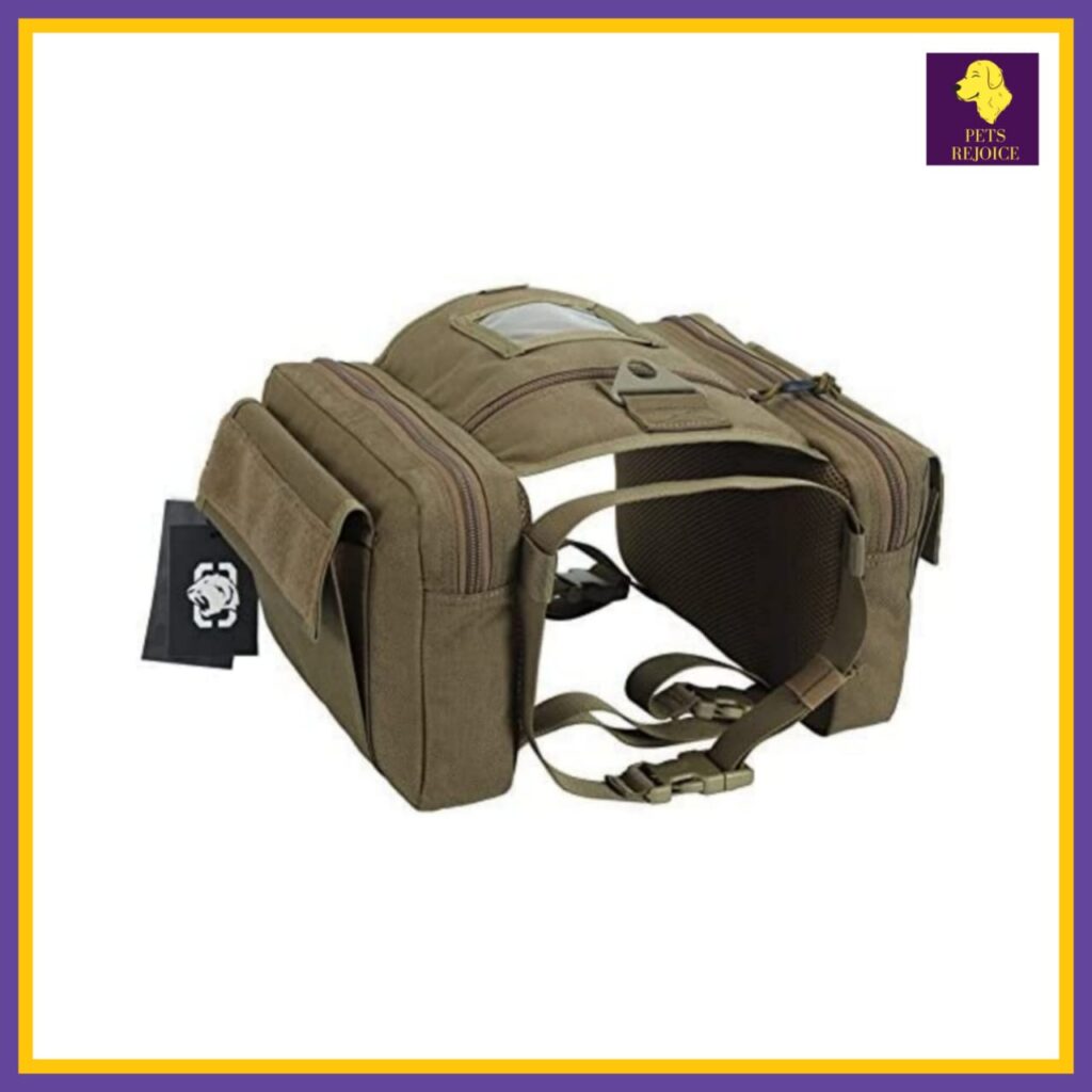 OneTigris Dog Saddlebag Tactical Dog Pack 