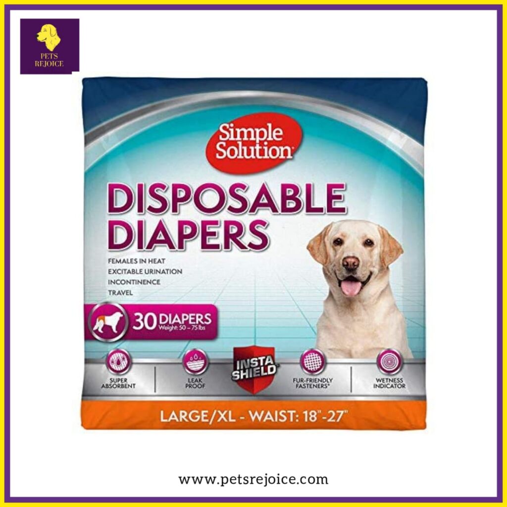diapers for dogs when in heat